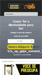 Mobile Screenshot of mapadosucesso.com